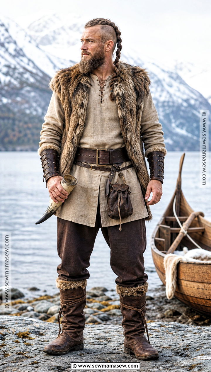 Viking Explorer Halloween Outfit - 35 halloween outfit ideas for men