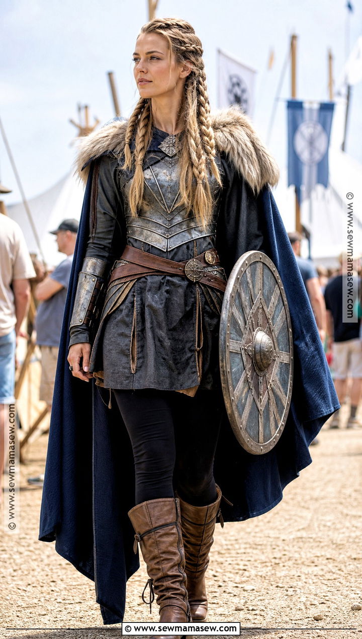 Viking Inspired Female Knight Costume - 30 female knight costume ideas