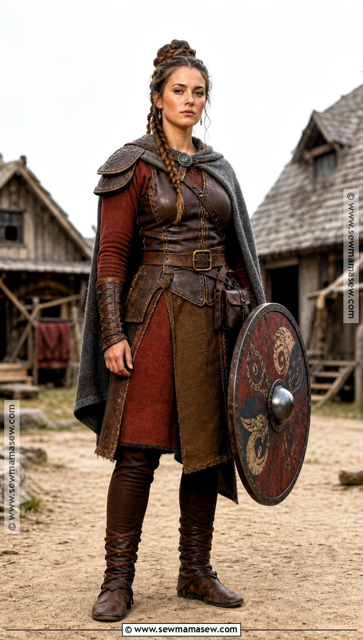 Viking Village Defender Costume - 30 viking warrior woman costumes