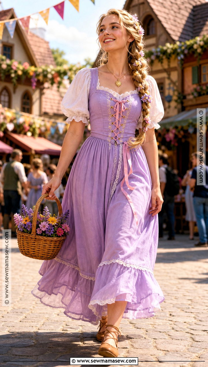Village Festival Rapunzel Costume - 30 tangled rapunzel costume ideas
