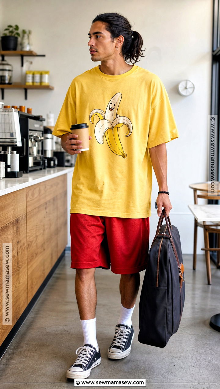 Vincent Vega Banana Shirt Costume - 45 pulp fiction costume ideas