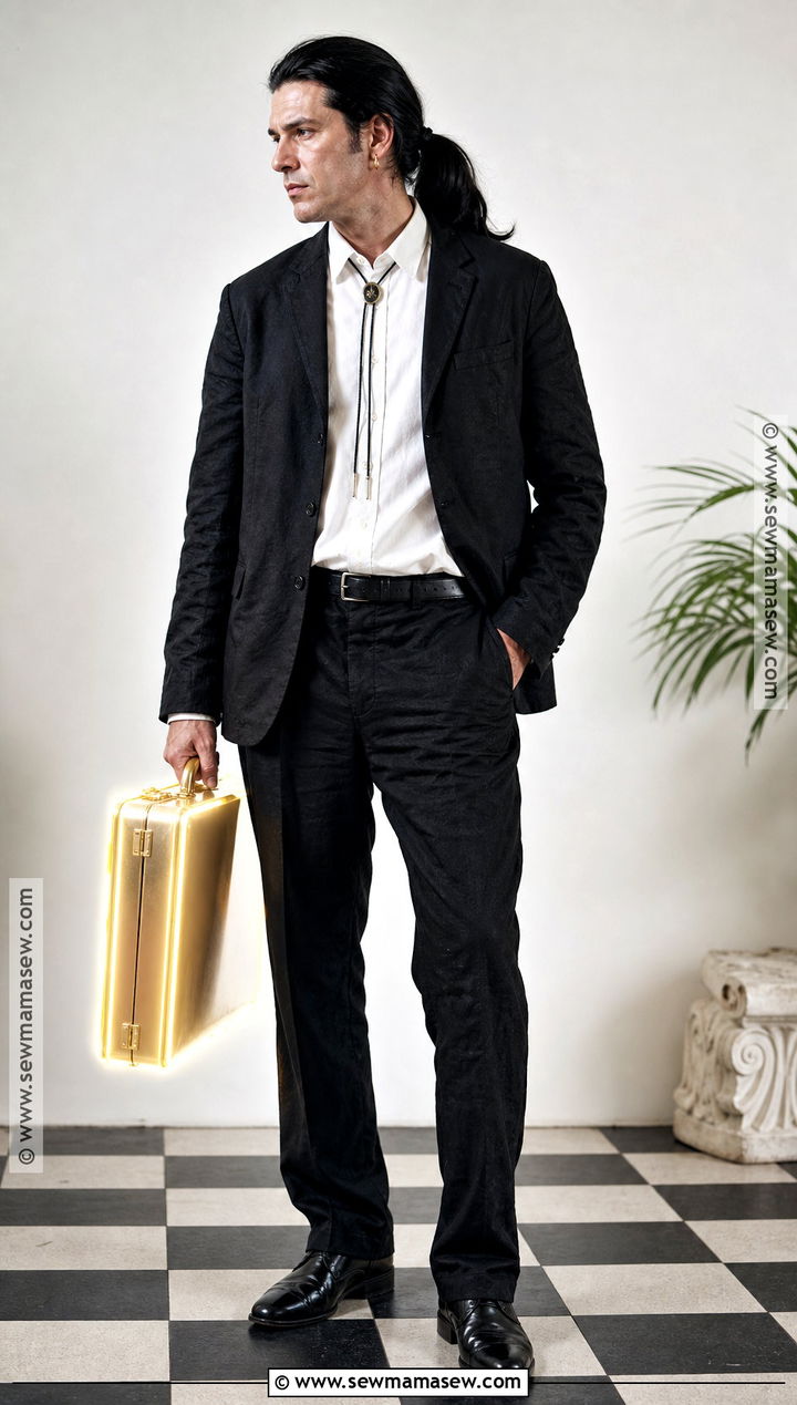 Vincent Vega Black Suit Costume - 45 pulp fiction costume ideas