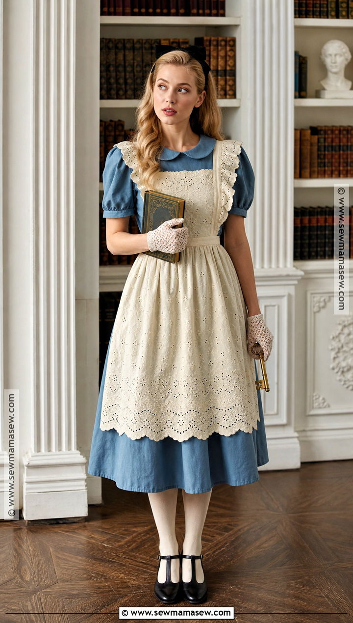 Vintage Alice Costume With Pinafore - 40 alice costume ideas