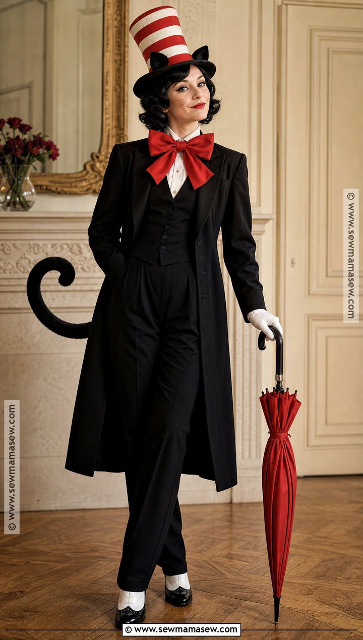 Vintage Cat In The Hat Costume - 30 cat and the hat costume ideas