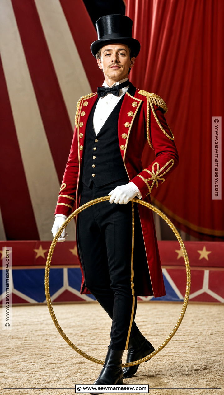 Vintage Circus Ringmaster Costume - 30 halloween male costumes
