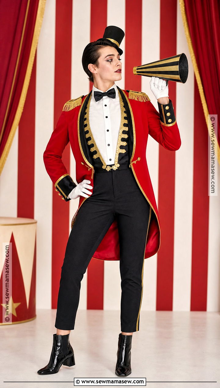Vintage Circus Ringmaster Costume - 35 creative costumes