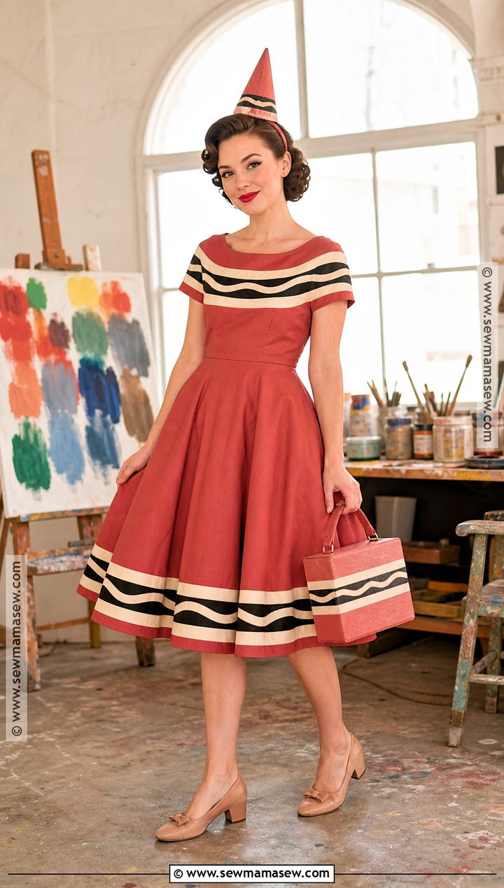 Vintage Crayon Costume - 35 crayon costume ideas