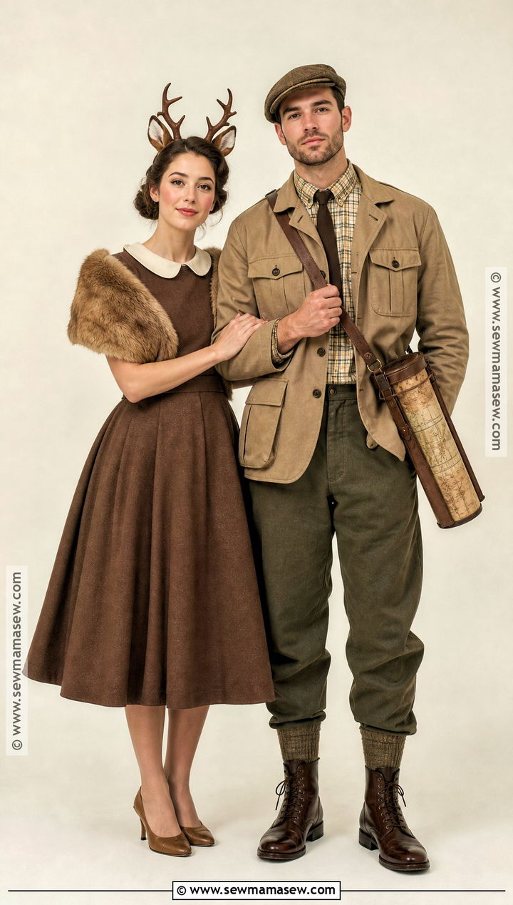 Vintage Deer And Hunter Costume - 40 deer and hunter costume ideas