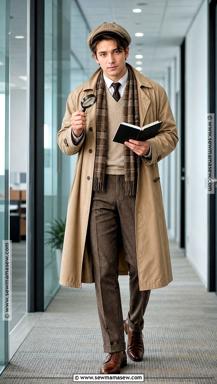 Vintage Detective Costume - 35 work costume ideas