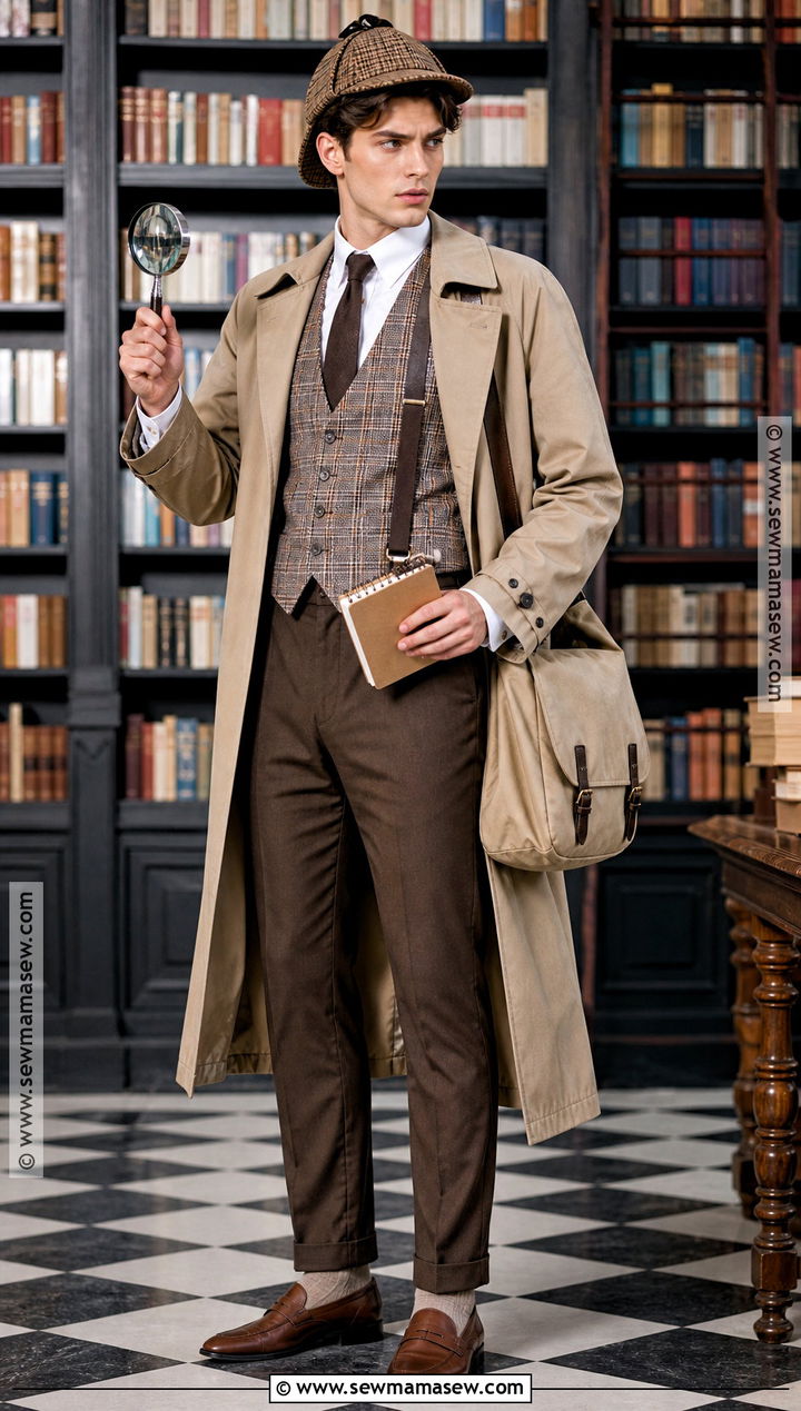 Vintage Detective Halloween Costume - 40 costumes halloween