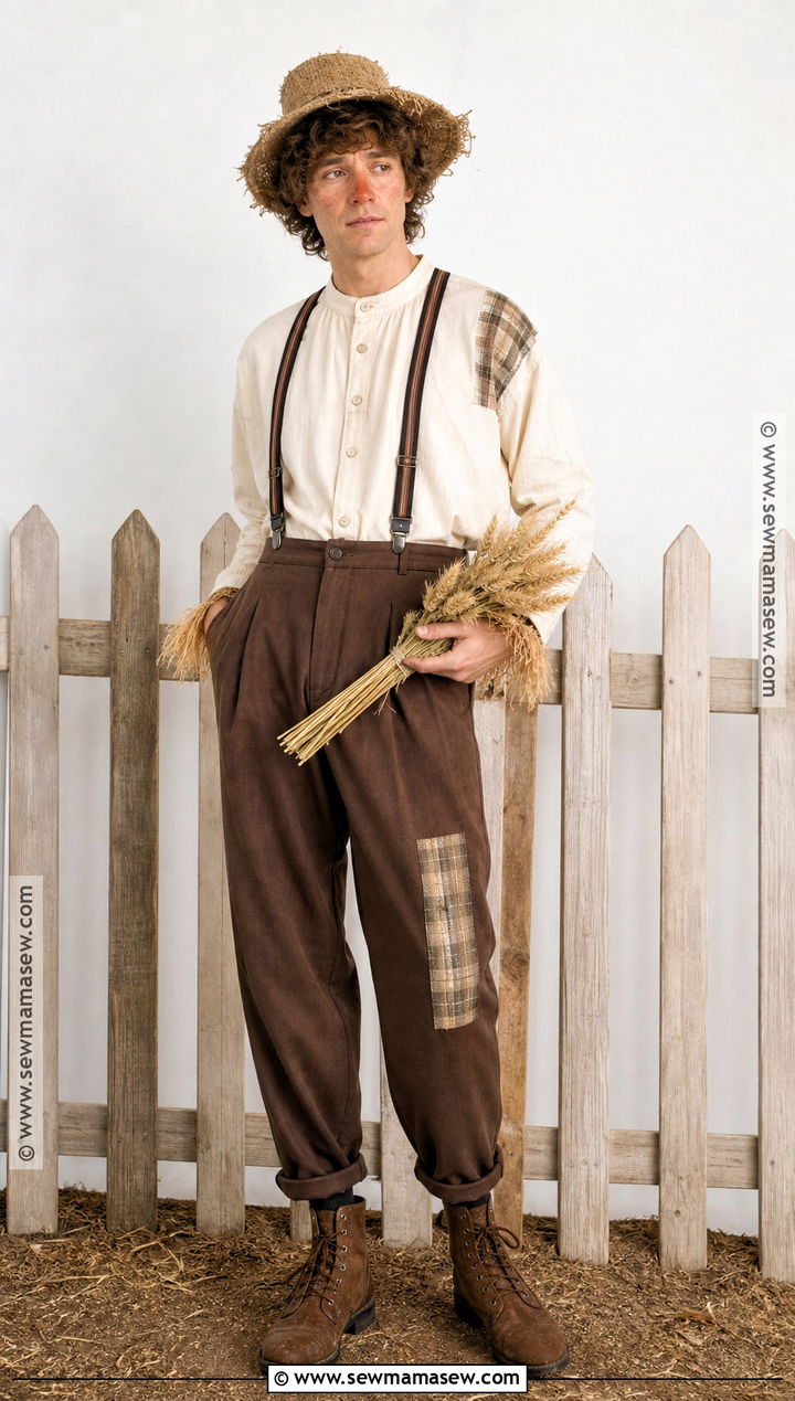 Vintage Farm Scarecrow Costume - 50 scarecrow costume ideas