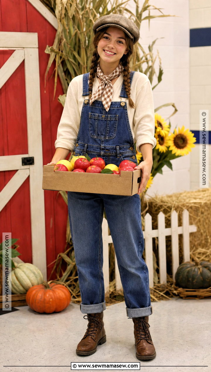 Vintage Farmer Costume - 30 farmer dress up day at school ideas