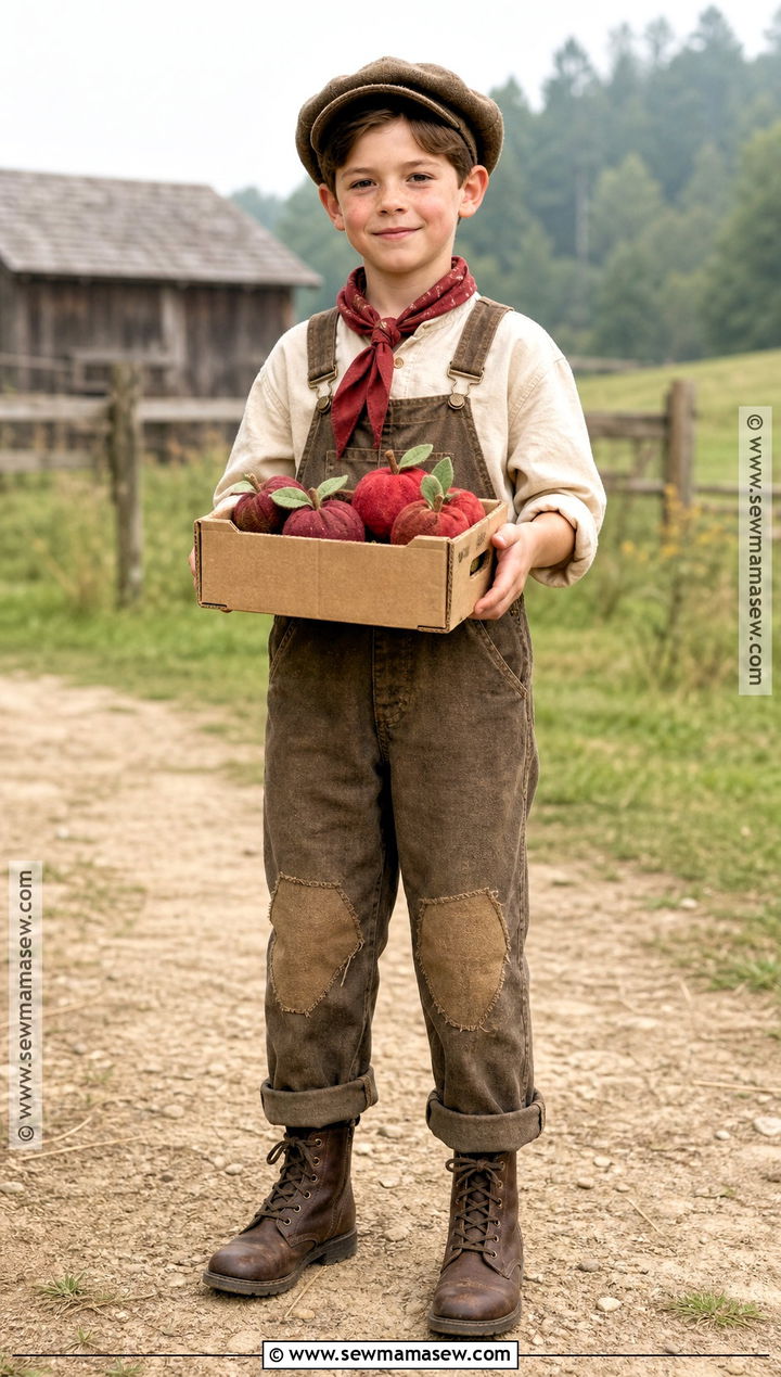 Vintage Farmer Costume - 30 farmer costume ideas for kids