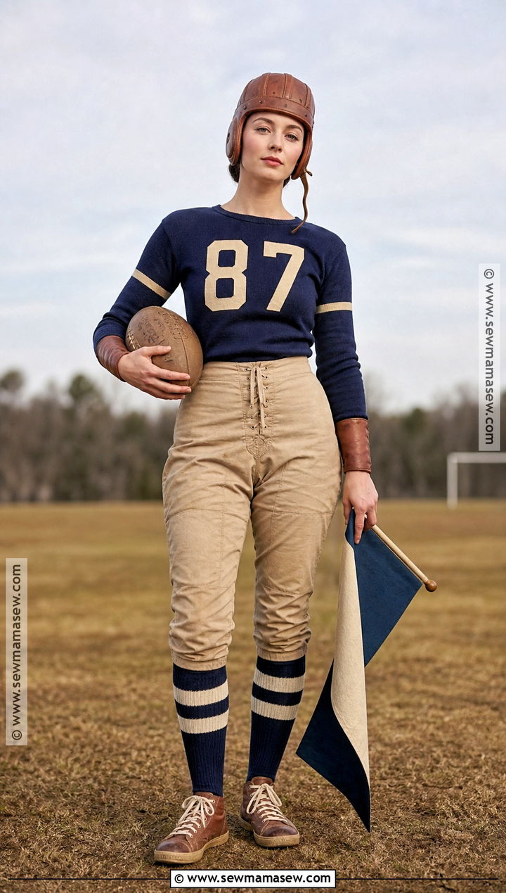 Vintage Football Player Costume - 35 football costume ideas