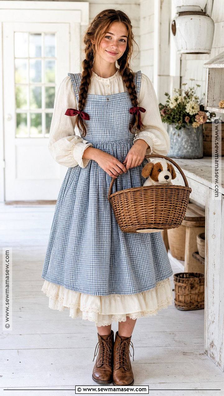 Vintage Kansas Dorothy Costume - 40 dorothy halloween costume ideas