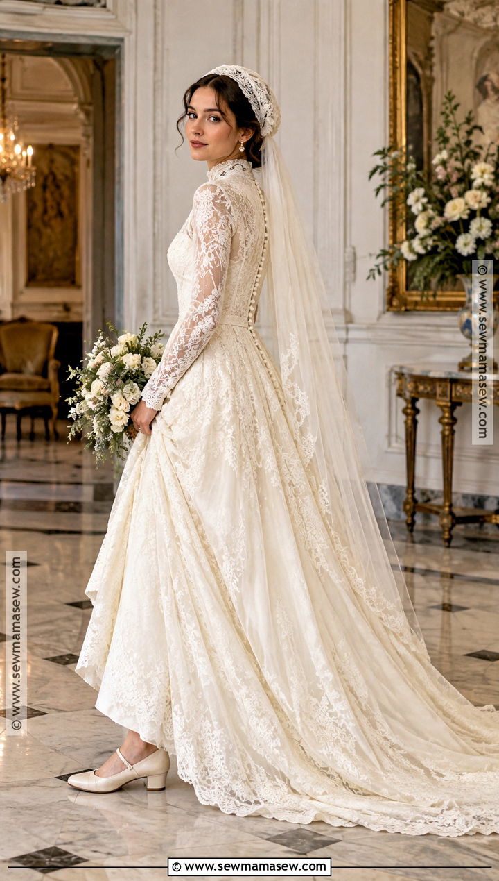 Vintage Lace October Wedding Dress - 15 wedding dress october ideas