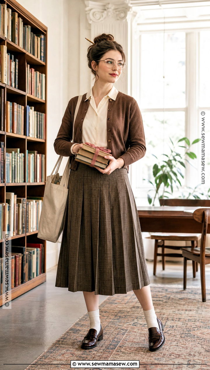 Vintage Librarian Costume - 35 subtle halloween costumes