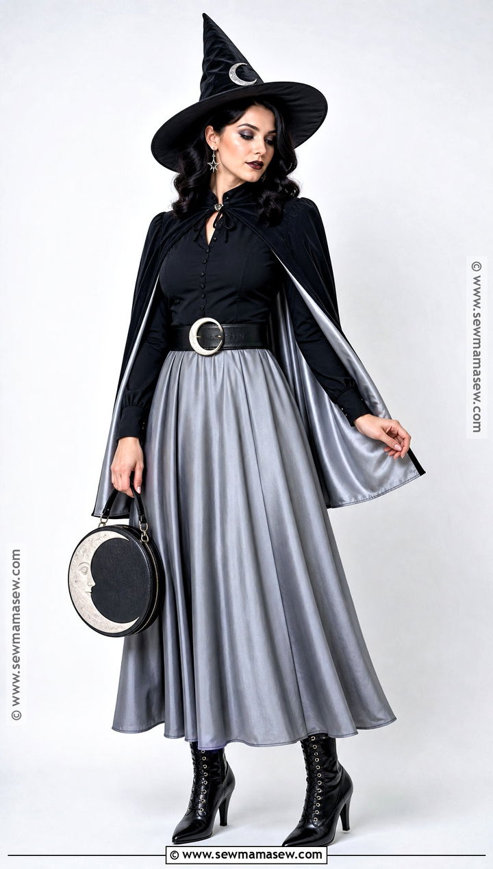 Vintage Moon Witch Costume - 30 Vintage Witch Costume Ideas