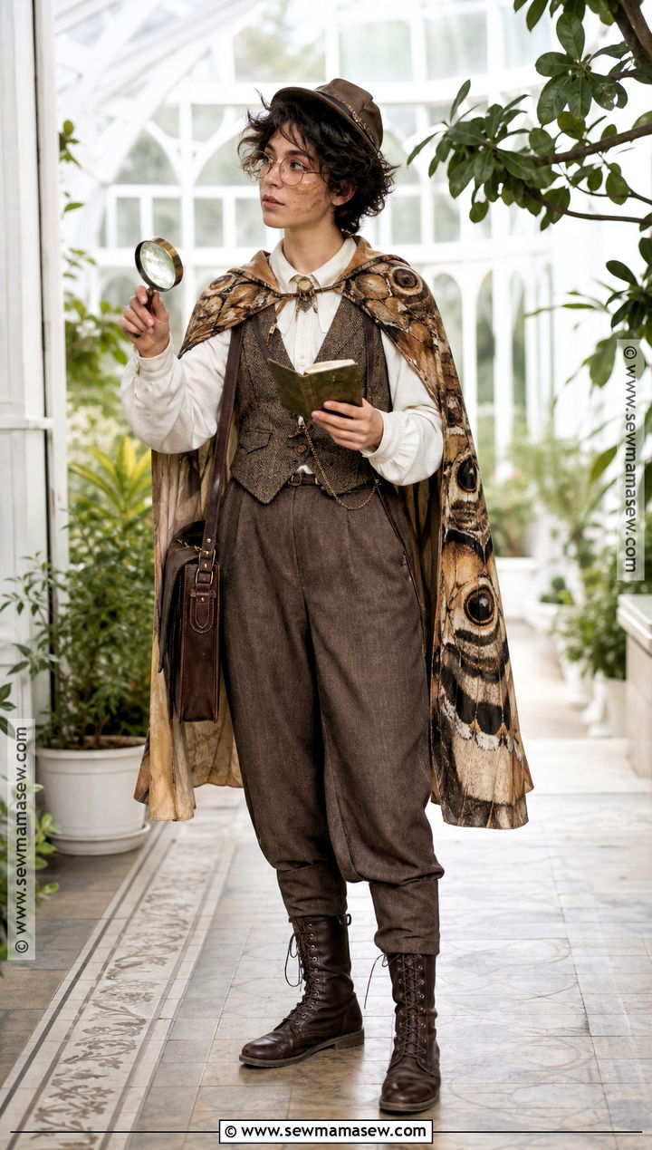 Vintage Moth Collector Costume - 35 unique costume ideas
