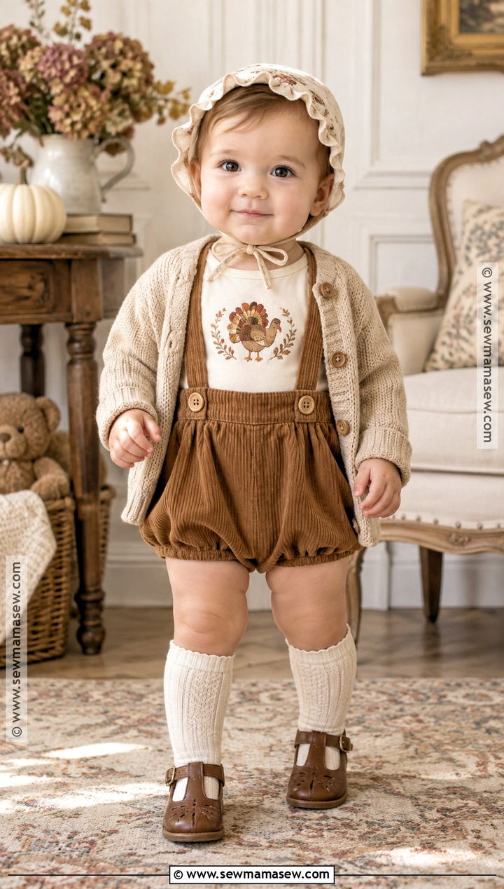 Vintage My First Thanksgiving Onesie Outfit - 15 my first thanksgiving onesie ideas