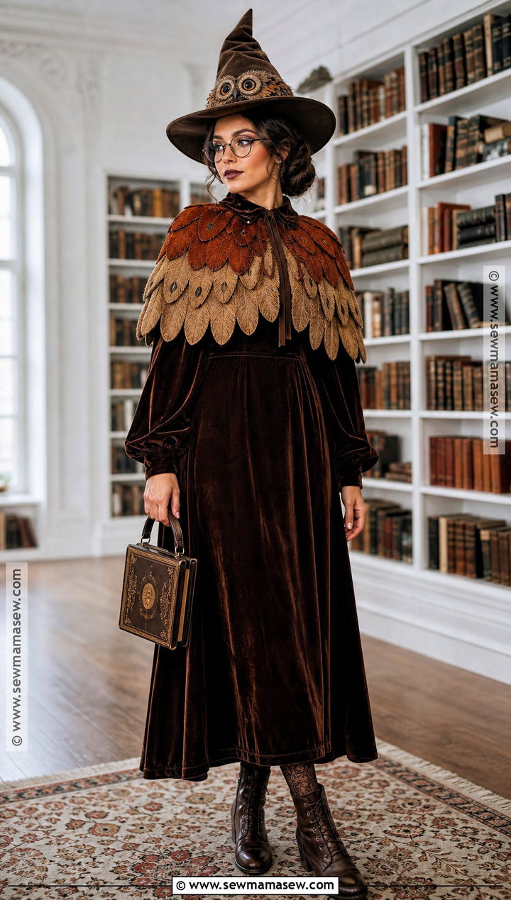 Vintage Owl Witch Costume - 30 Vintage Witch Costume Ideas