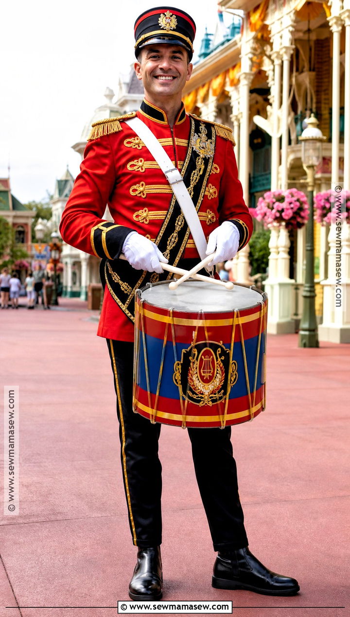 Vintage Parade Drummer Military Costume - 35 military costume ideas