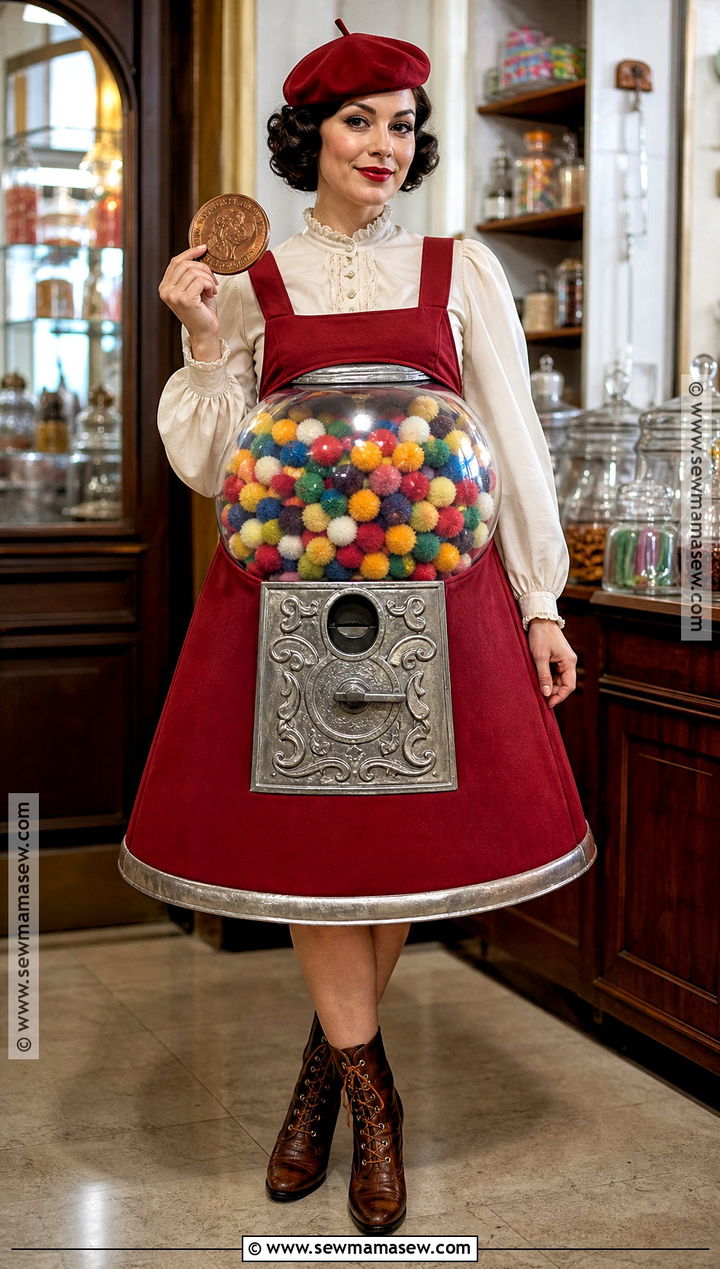 Vintage Penny Gumball Costume - 35 gumball costume ideas