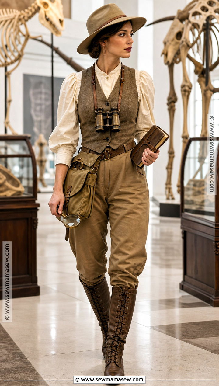 Vintage Safari Hunter Costume - 30 hunter costume ideas for women