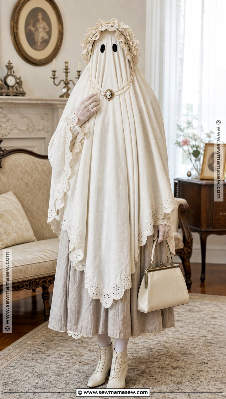 Vintage Sheet Ghost Costume - 30 Sheet Ghost Costume Ideas