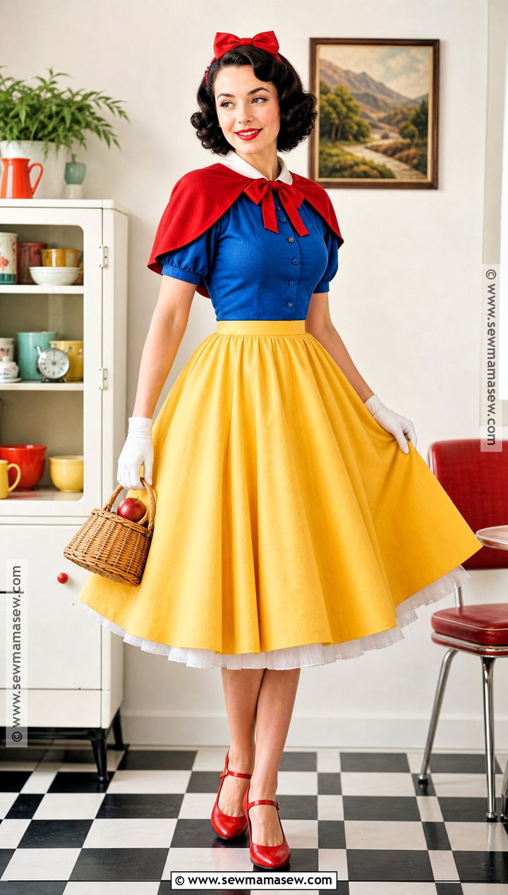 Vintage Snow White Costume - 40 snow white halloween costume ideas