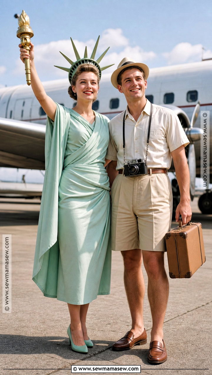 Vintage Statue Of Liberty And Tourist Costume - 30 statue of liberty and tourist costume ideas