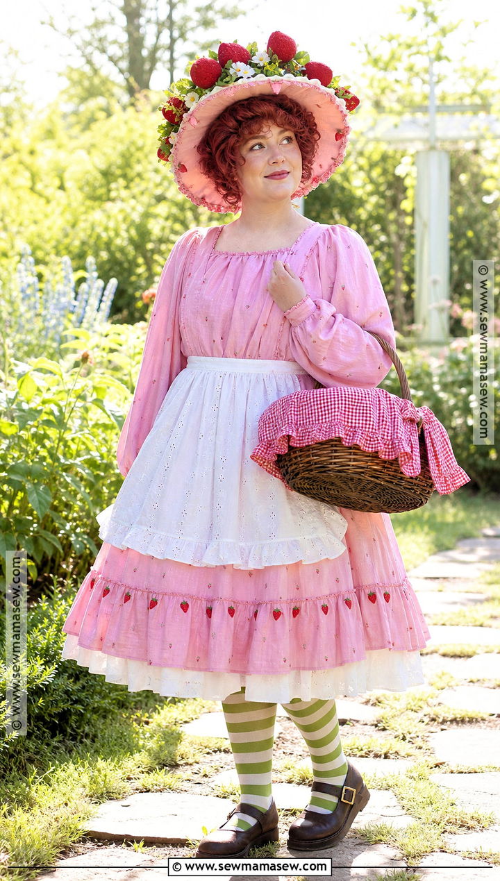 Vintage Strawberry Shortcake Costume - 30 strawberry shortcake and friends costume ideas