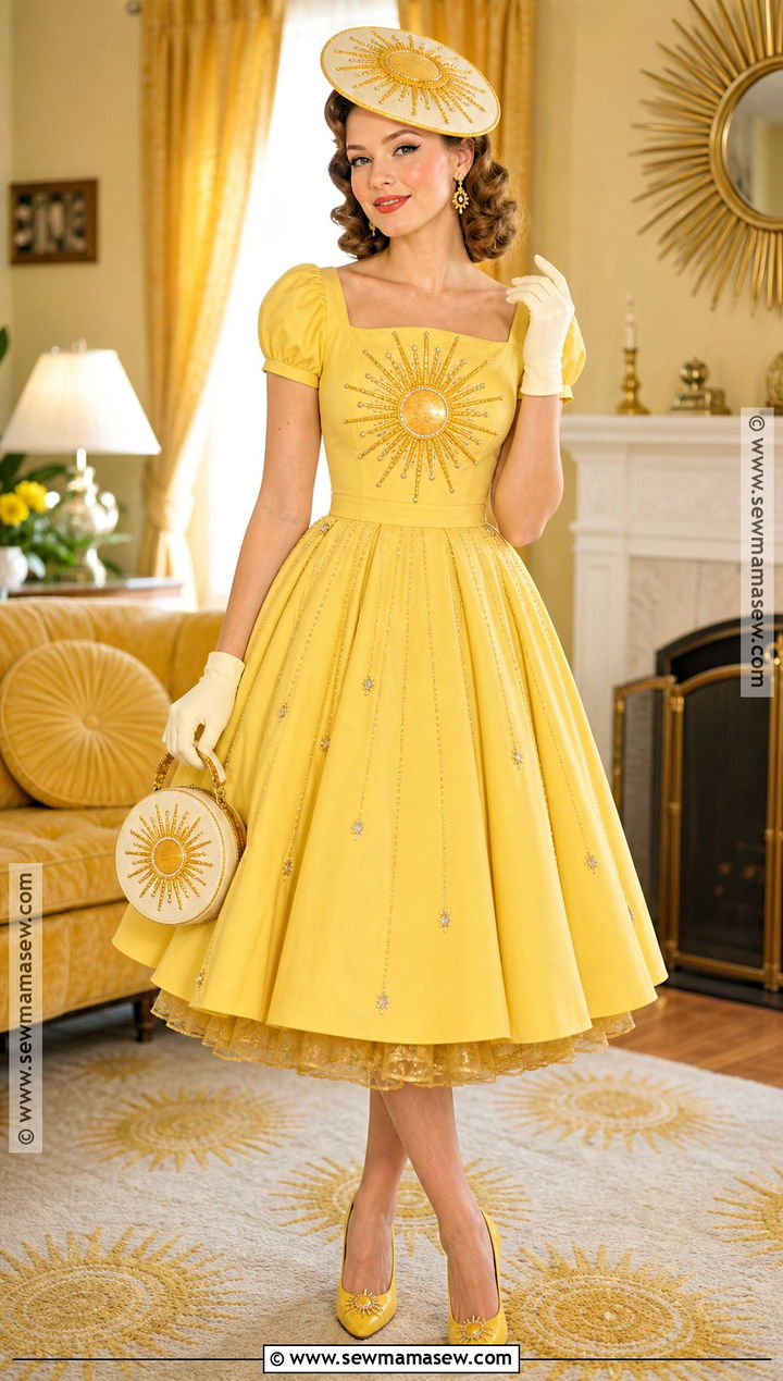 Vintage Sun Costume - 30 Sun Halloween Costume Ideas