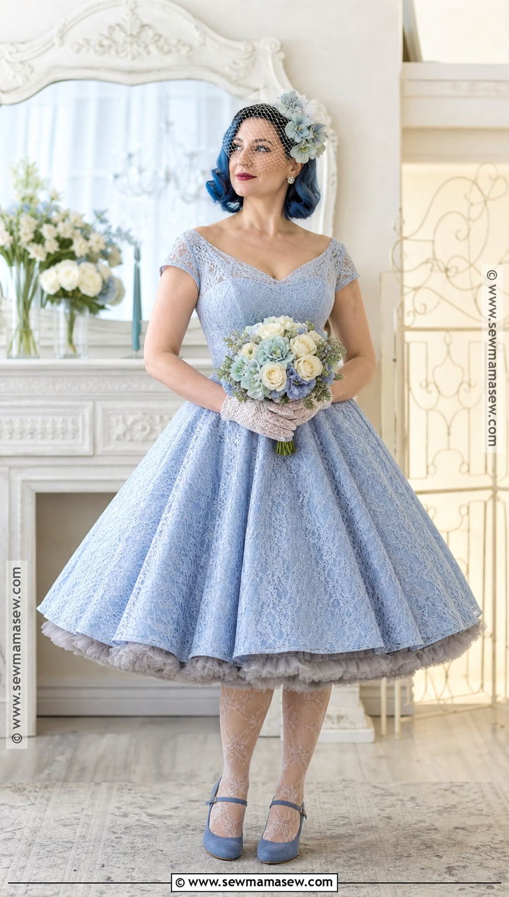 Vintage Tea Length Corpse Bride Costume - 50 corpse bride costume ideas