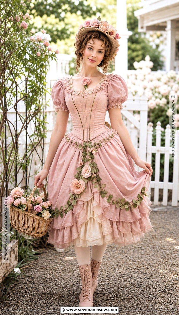 Vintage Tea Rose Costume - 30 rose costume ideas