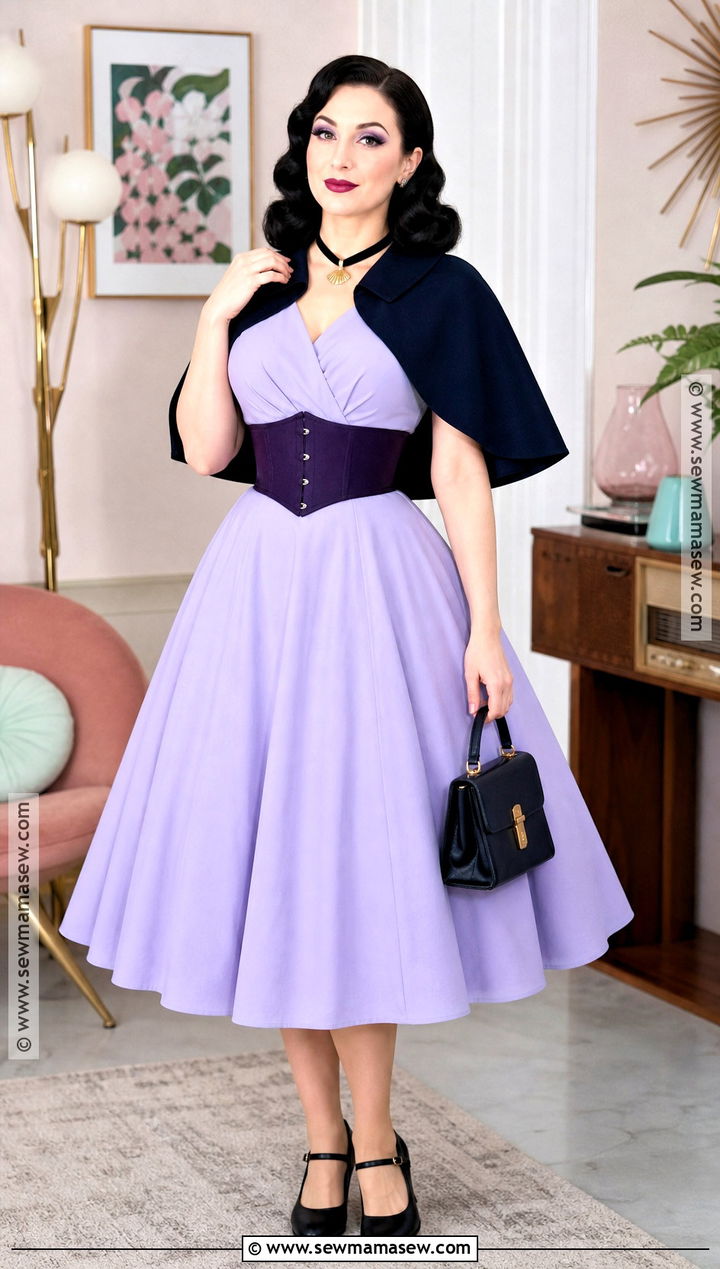 Vintage Vanessa Costume With Tea Length Dress - 30 Vanessa Little Mermaid Costume Ideas