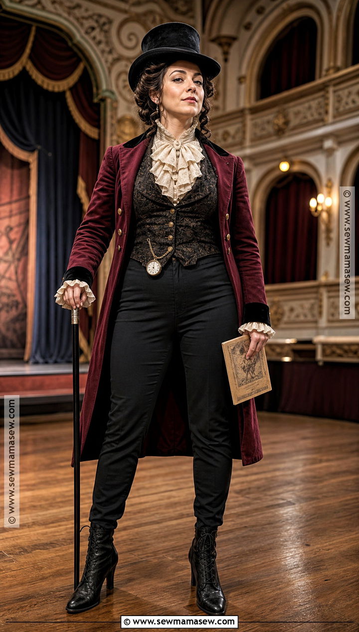Vintage Victorian Circus Ringmaster Costume - 30 circus ringmaster costume ideas
