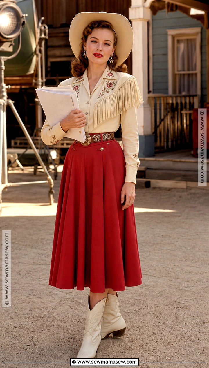 Vintage Western Movie Star Costume - 30 western costume ideas for women