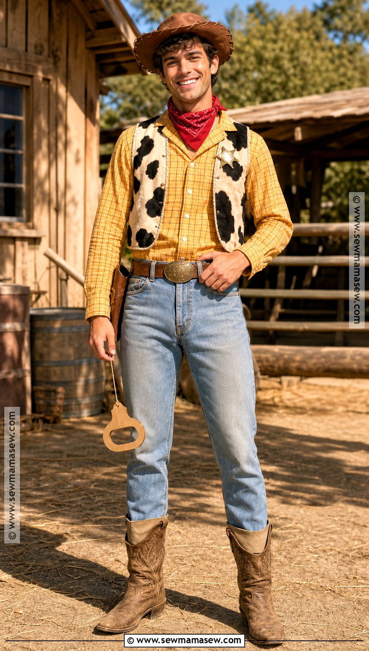 Vintage Western Woody Costume - 30 Woody Halloween Costume Ideas