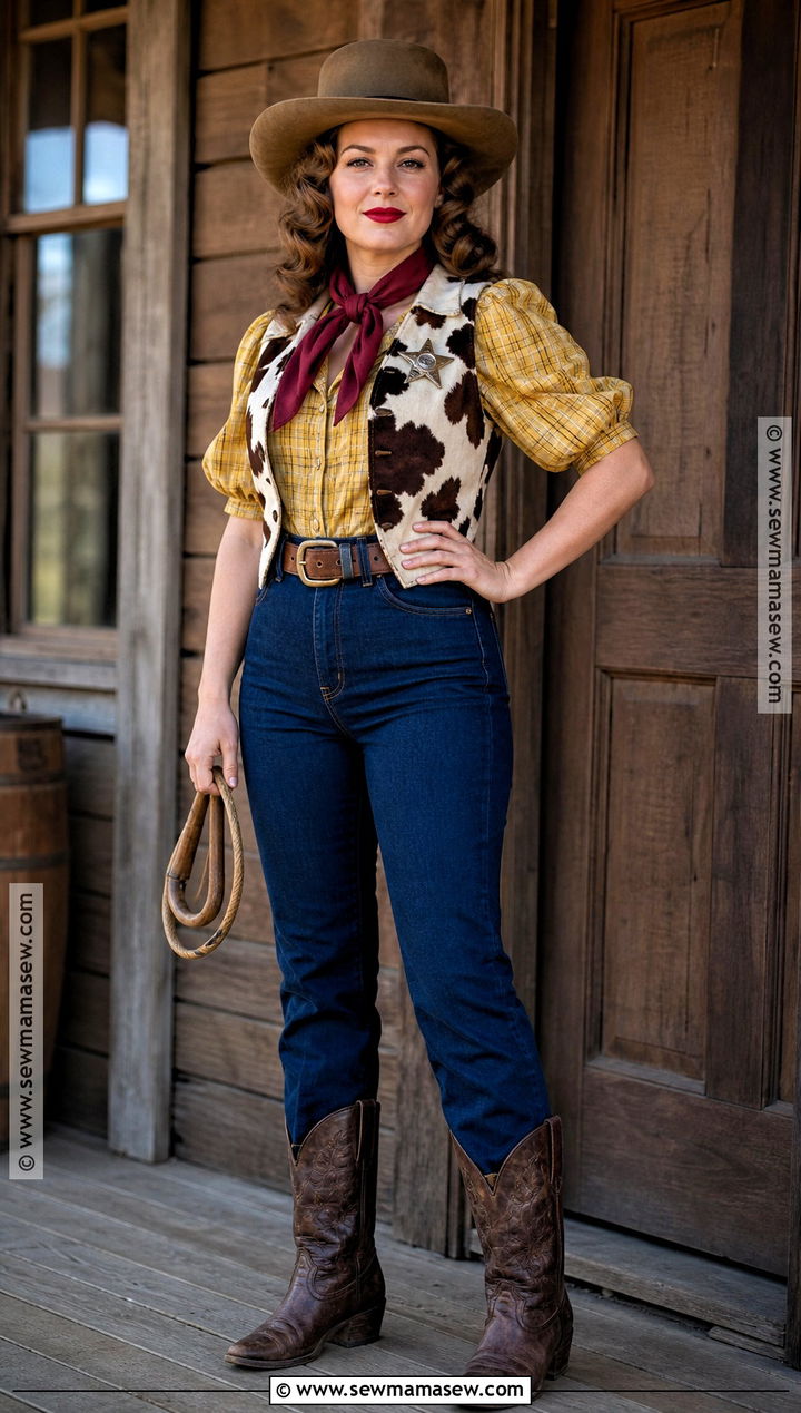 Vintage Western Woody Costume - 30 woody costume women's ideas