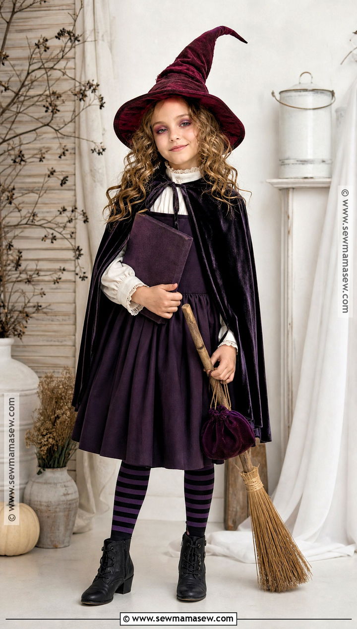 Vintage Witch Costume - 30 kids witch costume ideas
