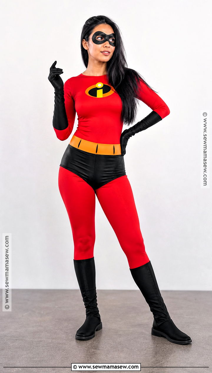 Violet Parr Costume With Straight Black Hair - 30 halloween costumes women black hair