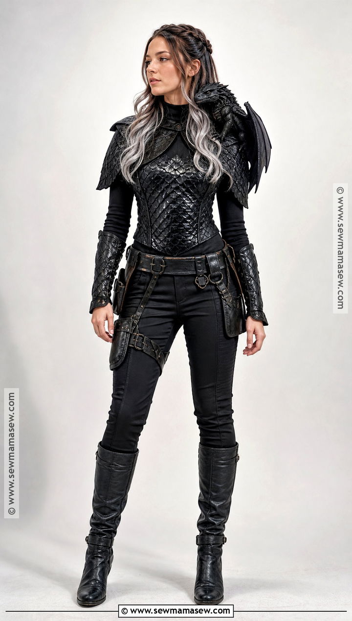 Violet Sorrengail Black Dragon Rider Cosplay - 30 violet sorrengail cosplay ideas