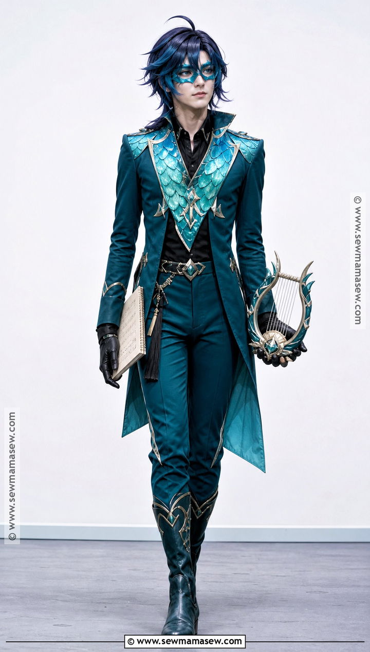 Viperion Cosplay With Teal Snake Suit - 30 Miraculous Cosplay Ideas