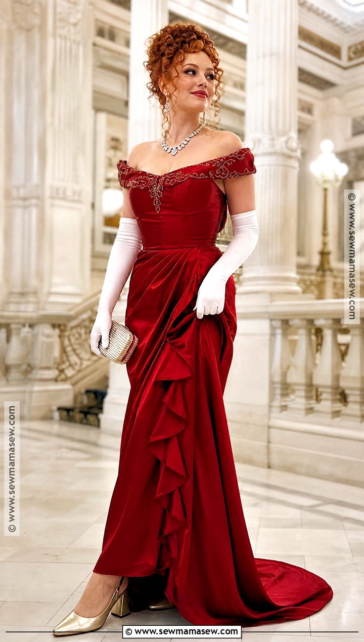 Vivian Ward Red Dress Costume - 40 halloween costumes red hair