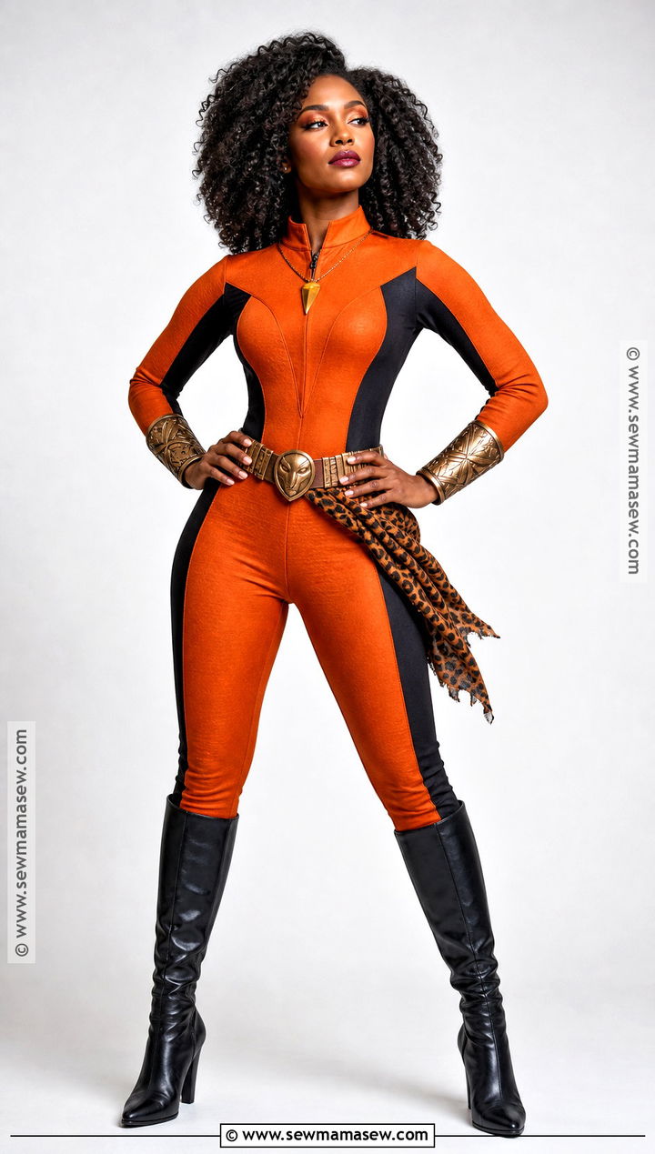 Vixen Orange Jumpsuit Costume - 35 Superhero Costumes for Females