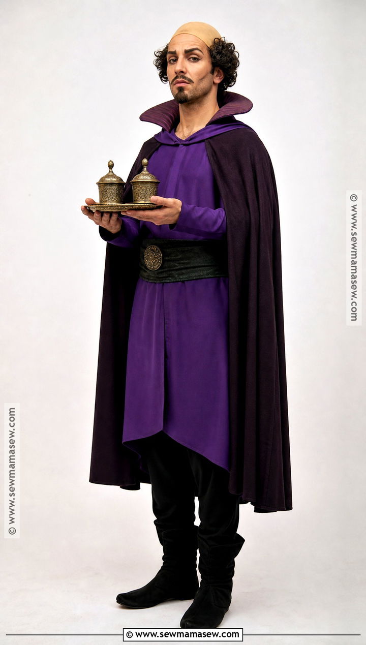 Vizzini Purple Tunic Costume - 35 princess bride costume ideas