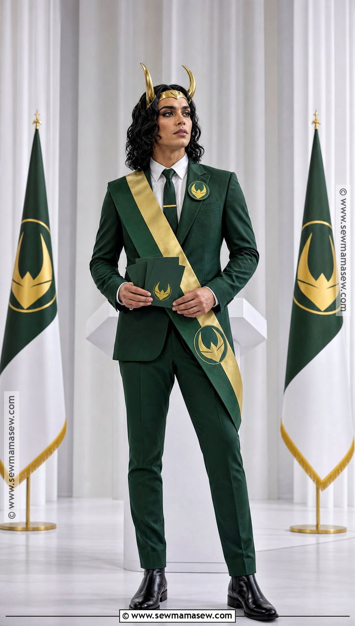 Vote Loki Costume With Campaign Sash - 35 loki costume ideas