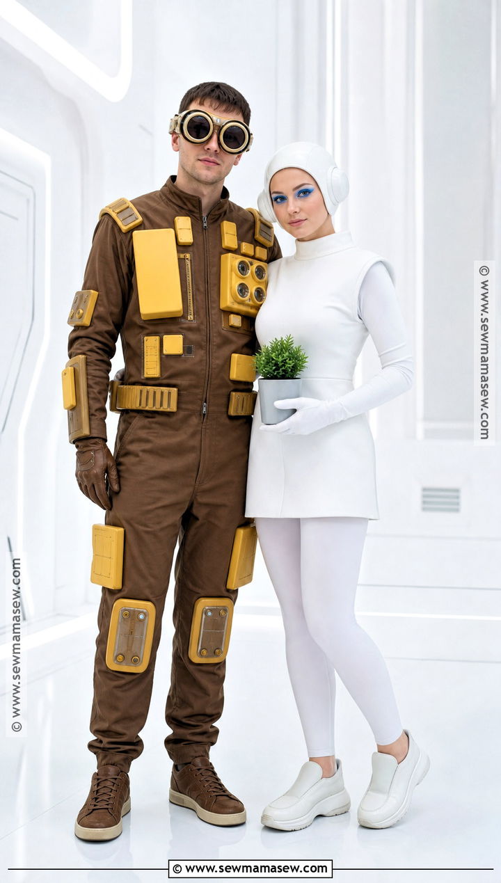 WALL E And EVE Couples Cosplay - 35 Couples Cosplay Ideas