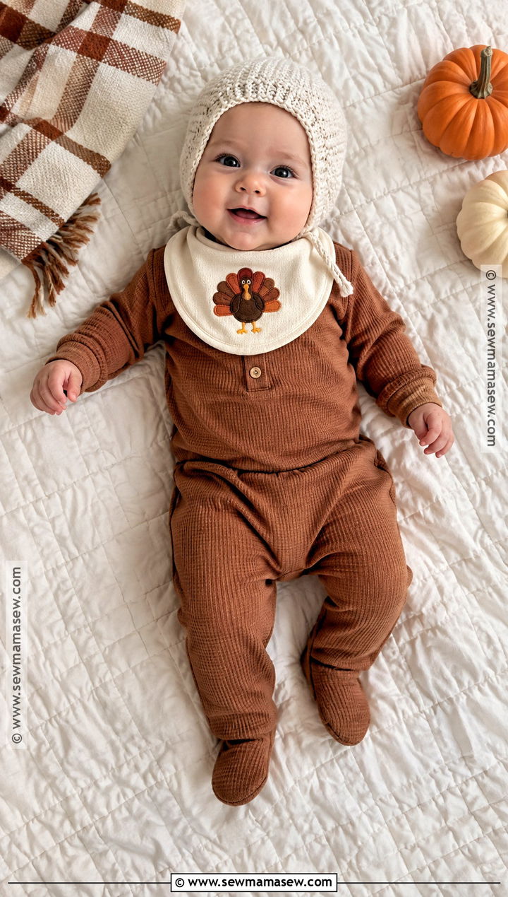 Waffle Knit Set Thanksgiving Outfit - 15 3 month thanksgiving outfit ideas